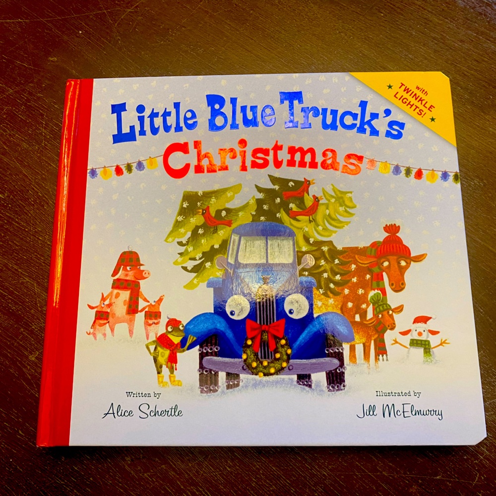 Brand new Little Blue Trucks Christmas book